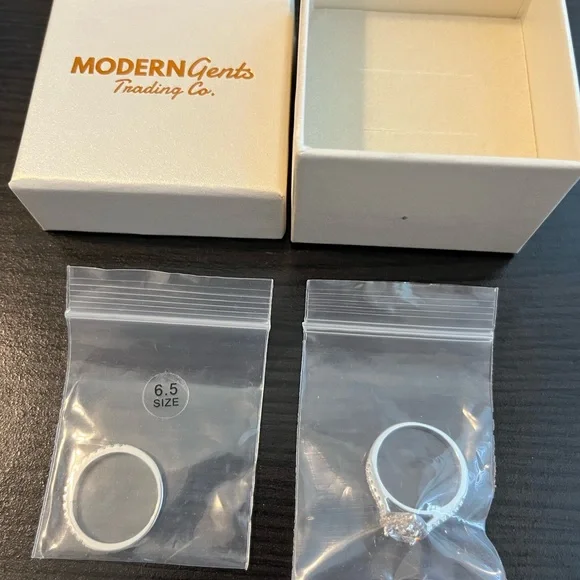 The Bliss Ring Set by Modern Gents - Size 6.5 - Picture 5 of 5